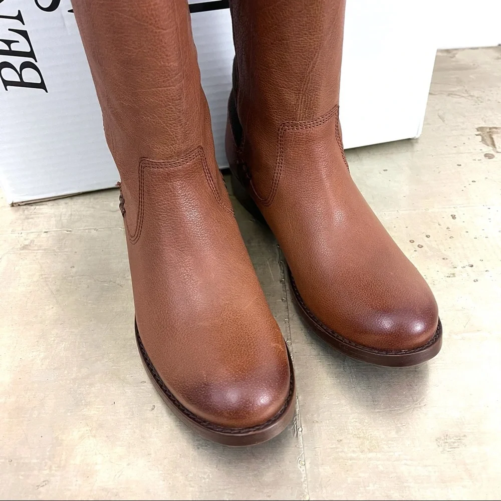 Frye Molly Gore Tall Riding Leather Boot